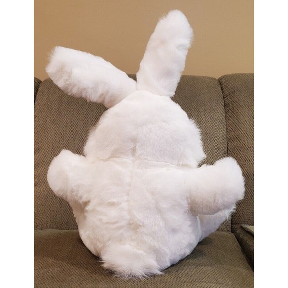 Tb Toy Trading Co Large Rabbit with Appliqued and Embroidered Floral Feet - Picture 3 of 12